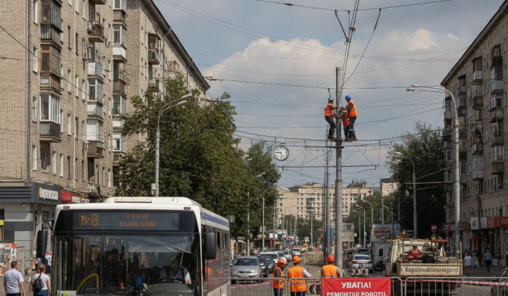 Ремонт трамваев в Харькове