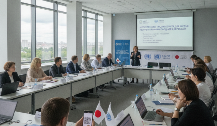 Навчання журналістів виявленню корупції у Харкові