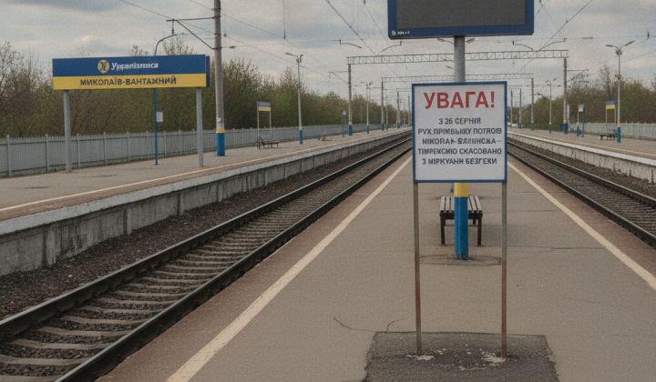 Приміські потяги між Миколаєвом і Долинською