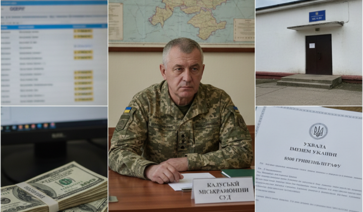 Сержант ТЦК на Ивано-Франковщине оштрафован за взятку