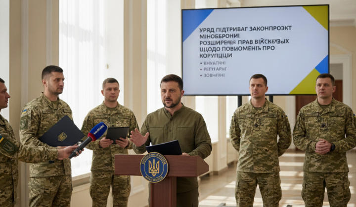 Поддержка законопроекта о военных разоблачителях