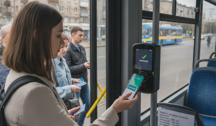 Отмена бумажных месячных проездных в Хмельницком