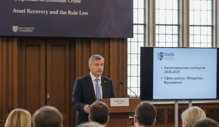 НАЗК презентувало український досвід на симпозіумі