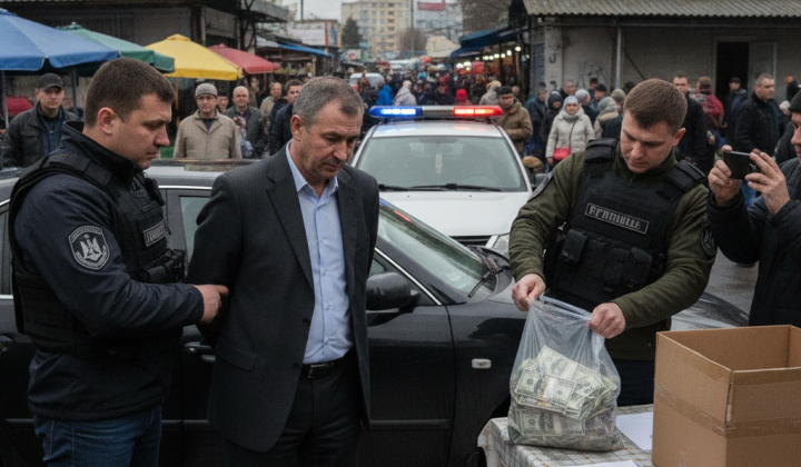 Затримання посадовця за хабар