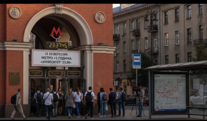 Метро працює довше у Києві