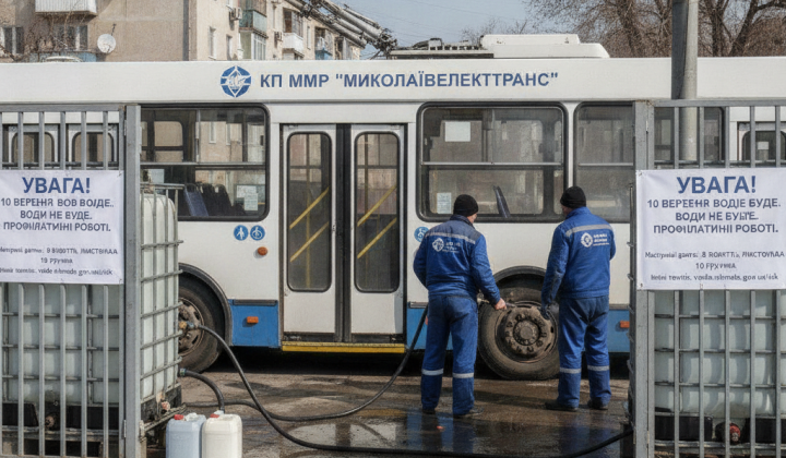 10 сентября в Николаеве нет воды