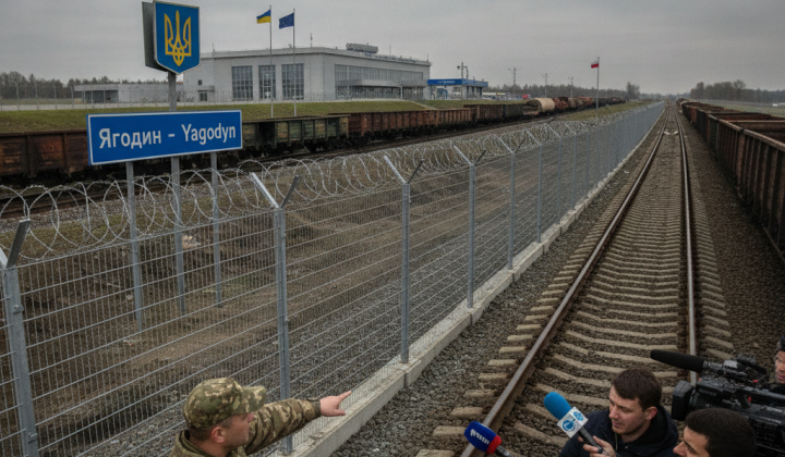 Удар по железнодорожной инфраструктуре на Волыни