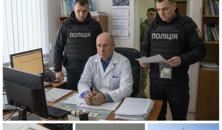 Головний лікар на суді за хабар в 4000 доларів