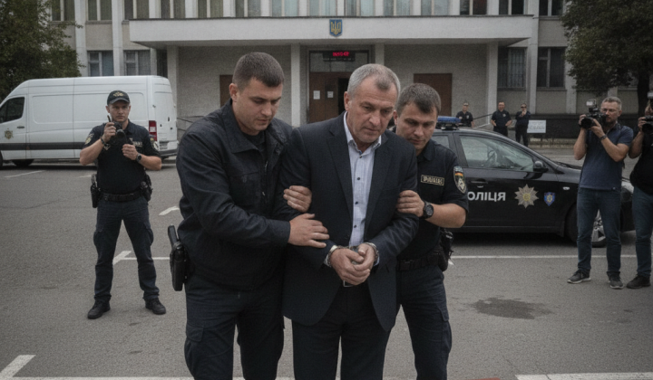 Задержание должностного лица Службы безопасности в Черкассах