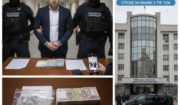 Затриманий посадовець Держслужби безпеки на транспорті в Черкасах