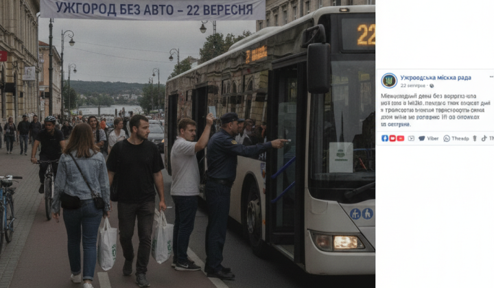 Акція до Міжнародного дня без автомобілів