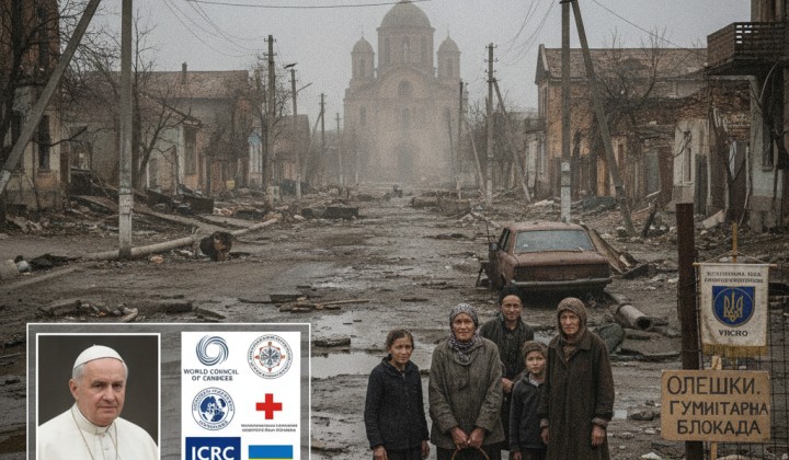 Олешки в блокаді під російською окупацією