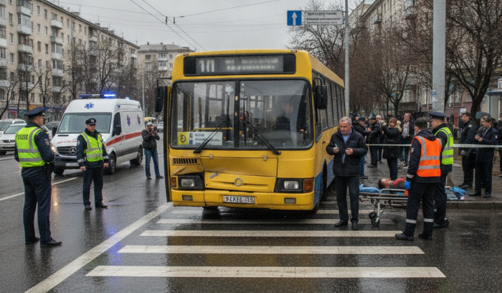 ДТП в Одесі: маршрутка збила чоловіка