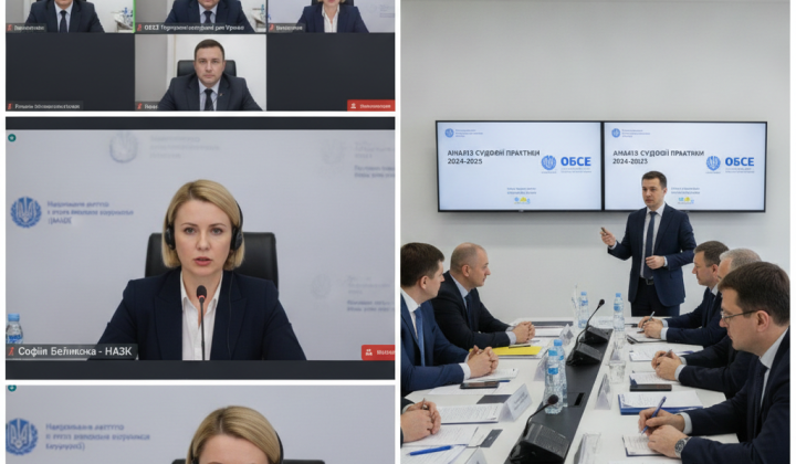 Аналіз судової практики НАЗК та ОБСЄ