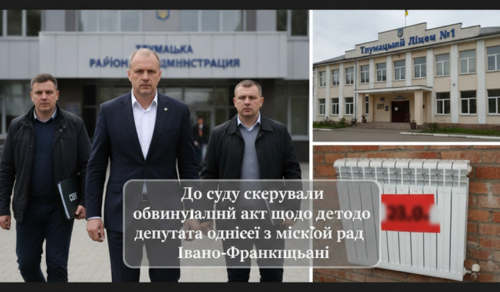 Обвинувальний акт проти депутата за заволодіння коштами