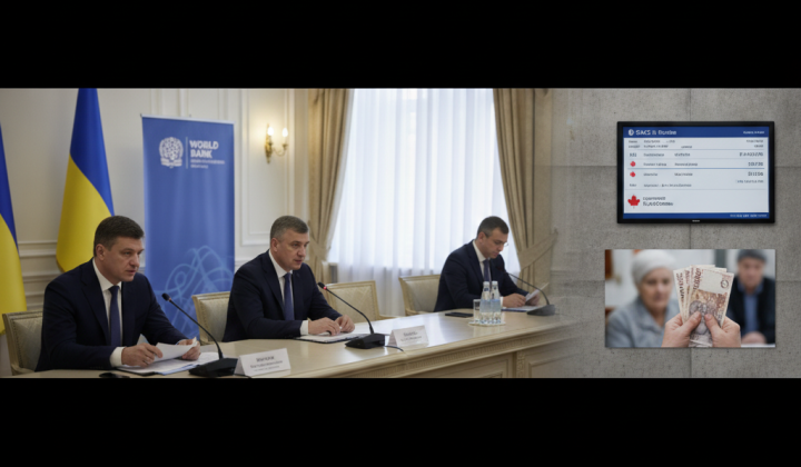 Фото українського прапору з грошима