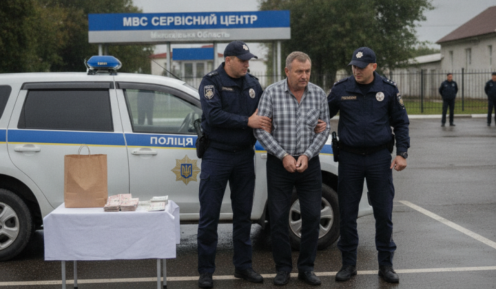 Задержание директора спортзаклада за взятку