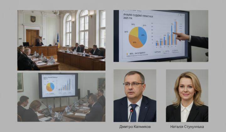 Графическое изображение роста количества приговоров в Украине