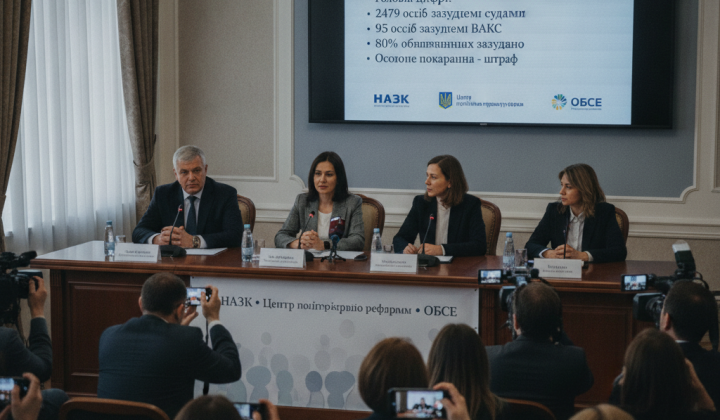 Засуджено 80% звинувачених у корупції