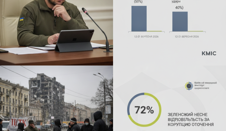 КМІС: корупція у владі турбує 50% українців