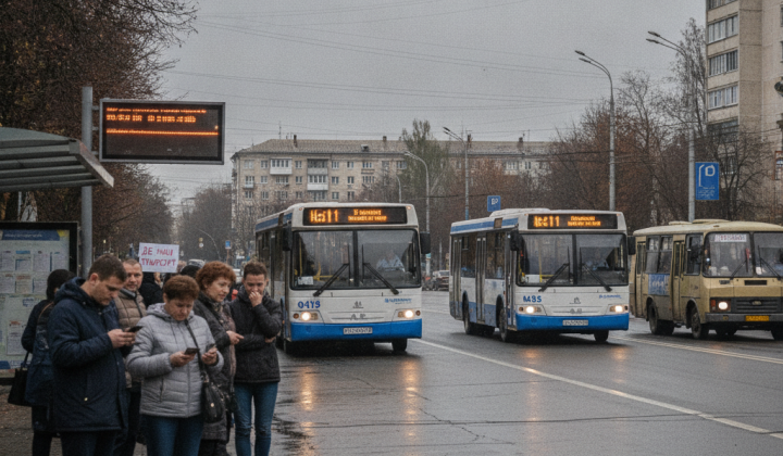 Автобуси КП 'Електротранс' в Кропивницькому