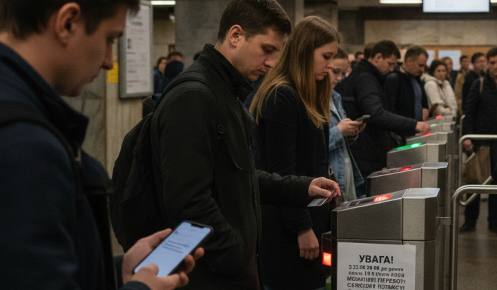 Временные перебои в оплате проезда в Киеве