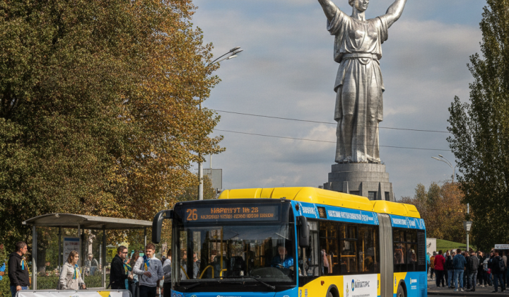 Автобус №26 до Дня захисників України