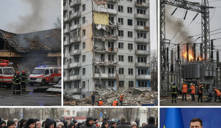 Атака Росії на Україну: дрони та ракети