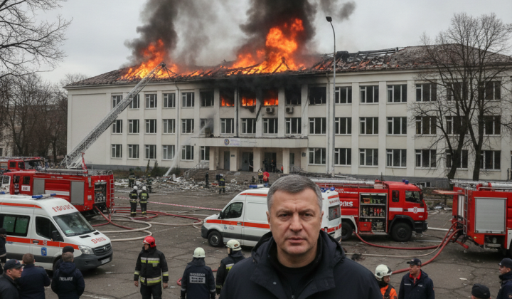 Пожежа у школі на Солом'янці