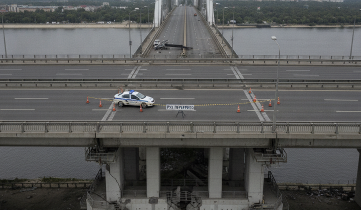Ограничение общественного транспорта в Киеве