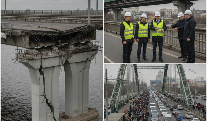 Київ під обстрілами російських дронів, метро зупинено