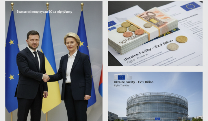 Україна отримала 2,9 млрд євро від ЄС