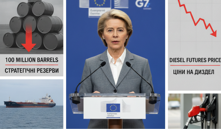 Страны G7 согласились на высвобождение до 100 млн баррелей нефти и нефтепродуктов
