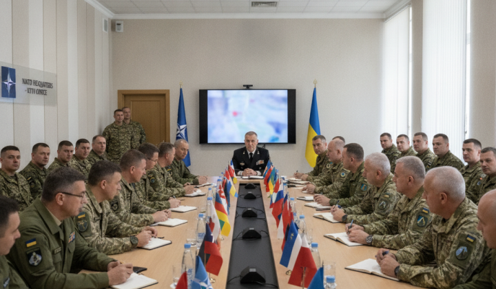 Военные представители НАТО в Киеве