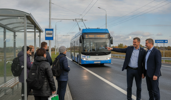 Троллейбус Ровно — Городок: курсирование возобновлено