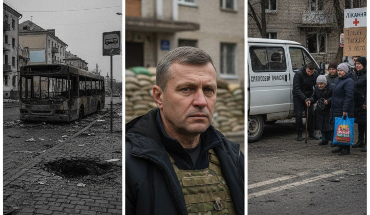 Припинення руху громадського транспорту у Слов'янській громаді