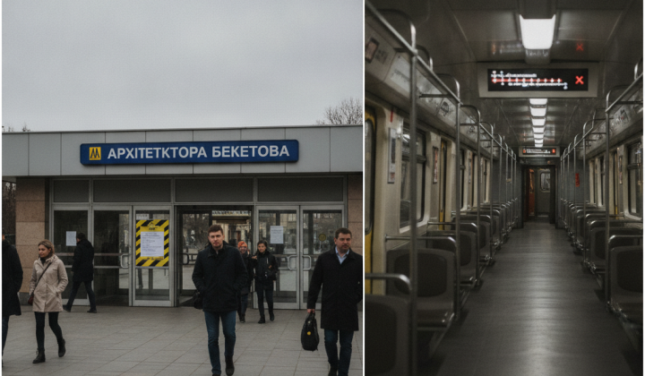 Станция метро «Архитектора Бекетова» в Харькове