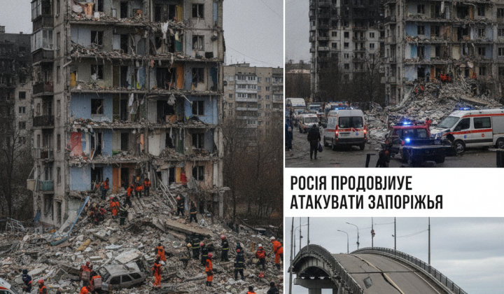Атака на Запоріжжя: загибли 20, серед них діти