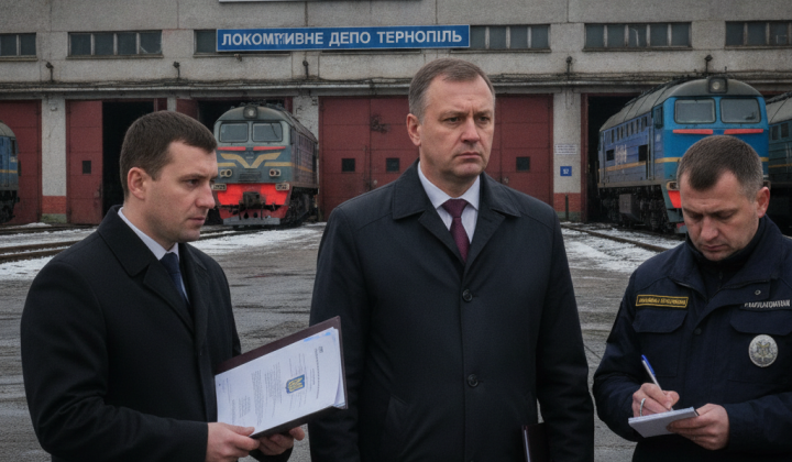 Локомотивне депо Тернопіль. Підозра у збитках