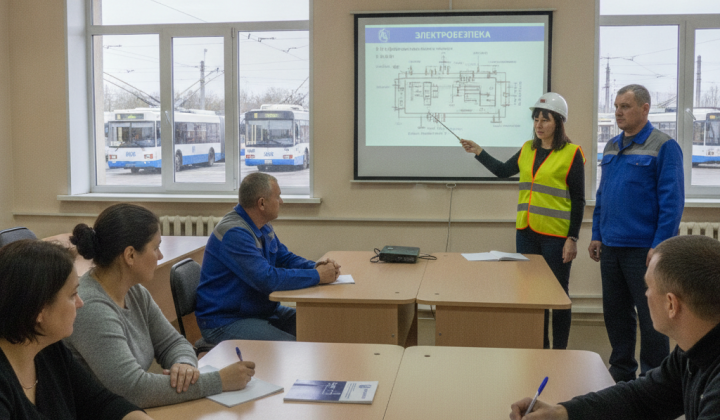 Навчання водіїв тролейбусів у Хмельницькому
