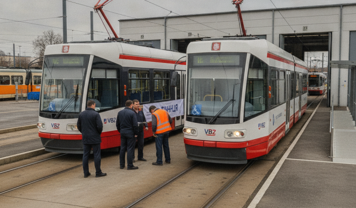 Еще одна пара трамваев Tram 2000 из Швейцарии