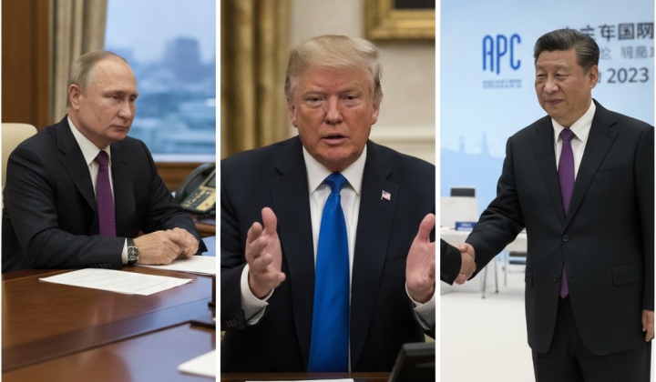 Путин, Трамп, Си - обсуждение войны в Украине