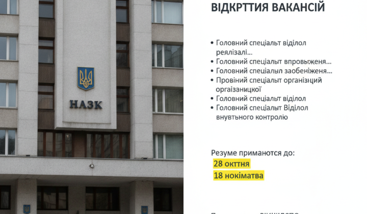 Логотип НАЗК з вакансіями