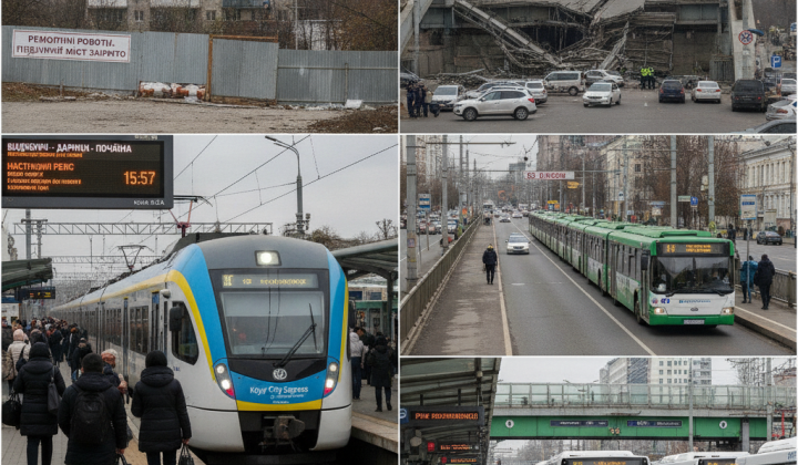 Атака на Київ, пошкоджено міст
