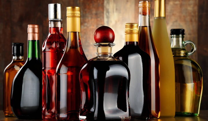 Этикетки на спиртные напитки с географическими указаниями