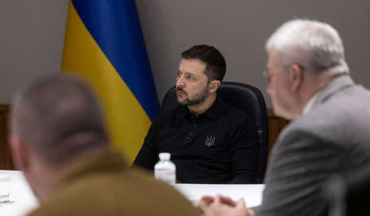Президент Зеленский и Ермак выступают