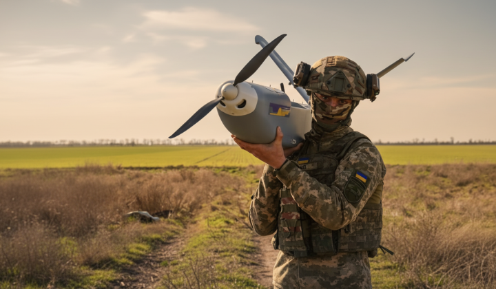 Drones on the Front During War
