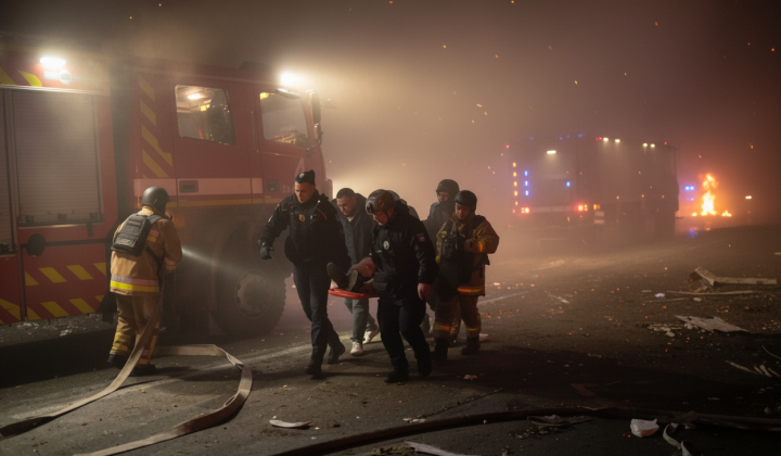 Атака на Запоріжжя, загиблі та руйнування