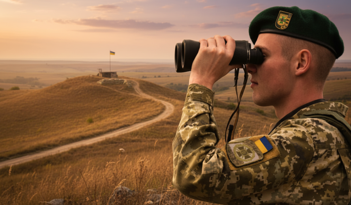 Белорусские пограничники на службе