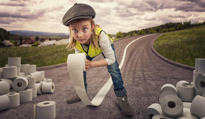 Вибір між туалетним папером і біде